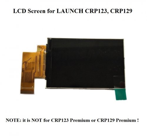 LCD Screen Display Replacement for LAUNCH CRP123 CRP129 Scanner